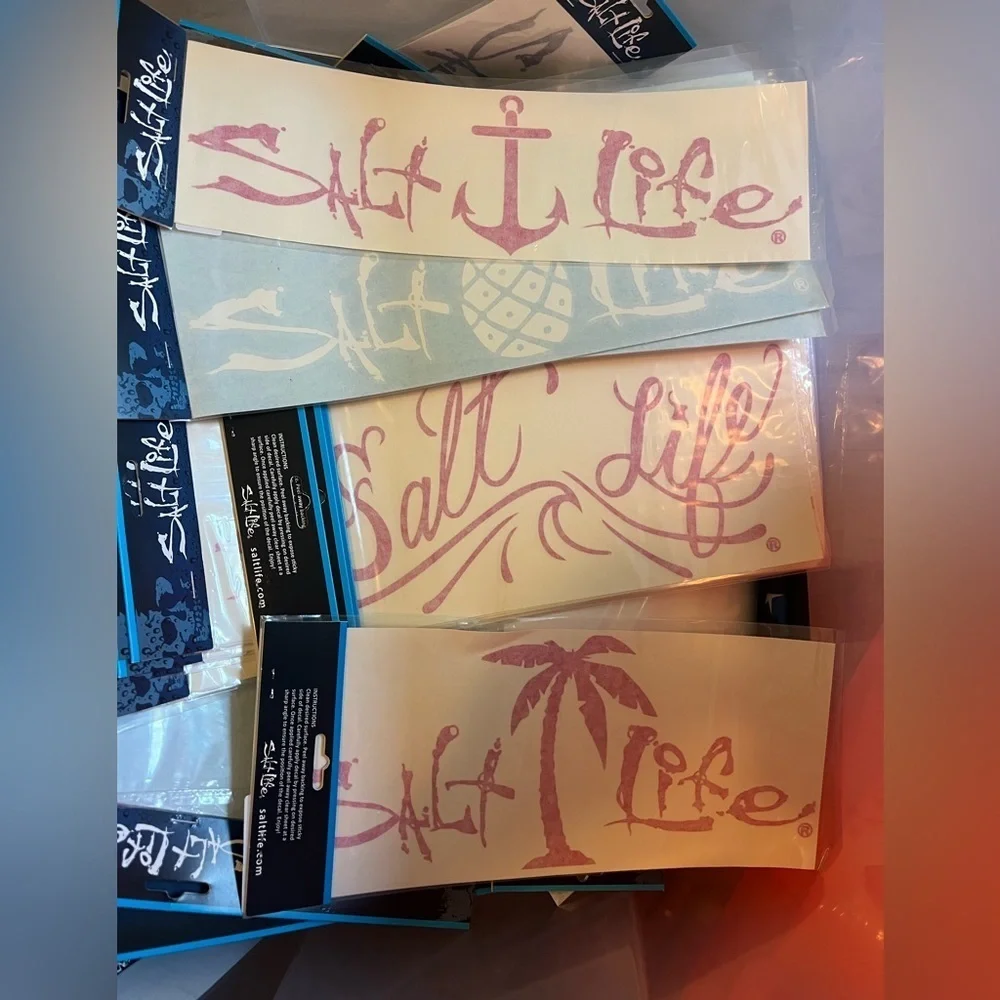 Salt Life BUNDLE OF 10 Decal Set